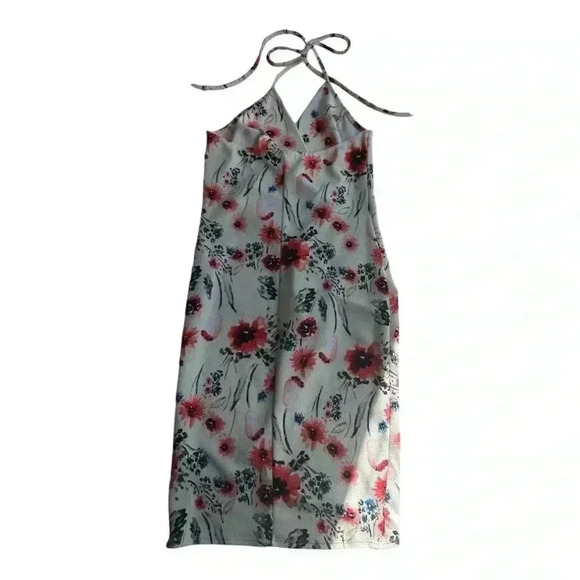 Olive Tree Floral Summer Tank Dress Size M - Picture 3 of 5